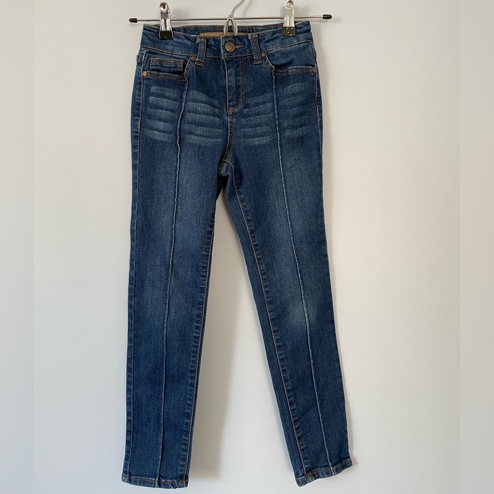 Joes Jeans Girls Skinny Jeans Size 8 Teens Dark Blue Denim, Adjustable Waist
